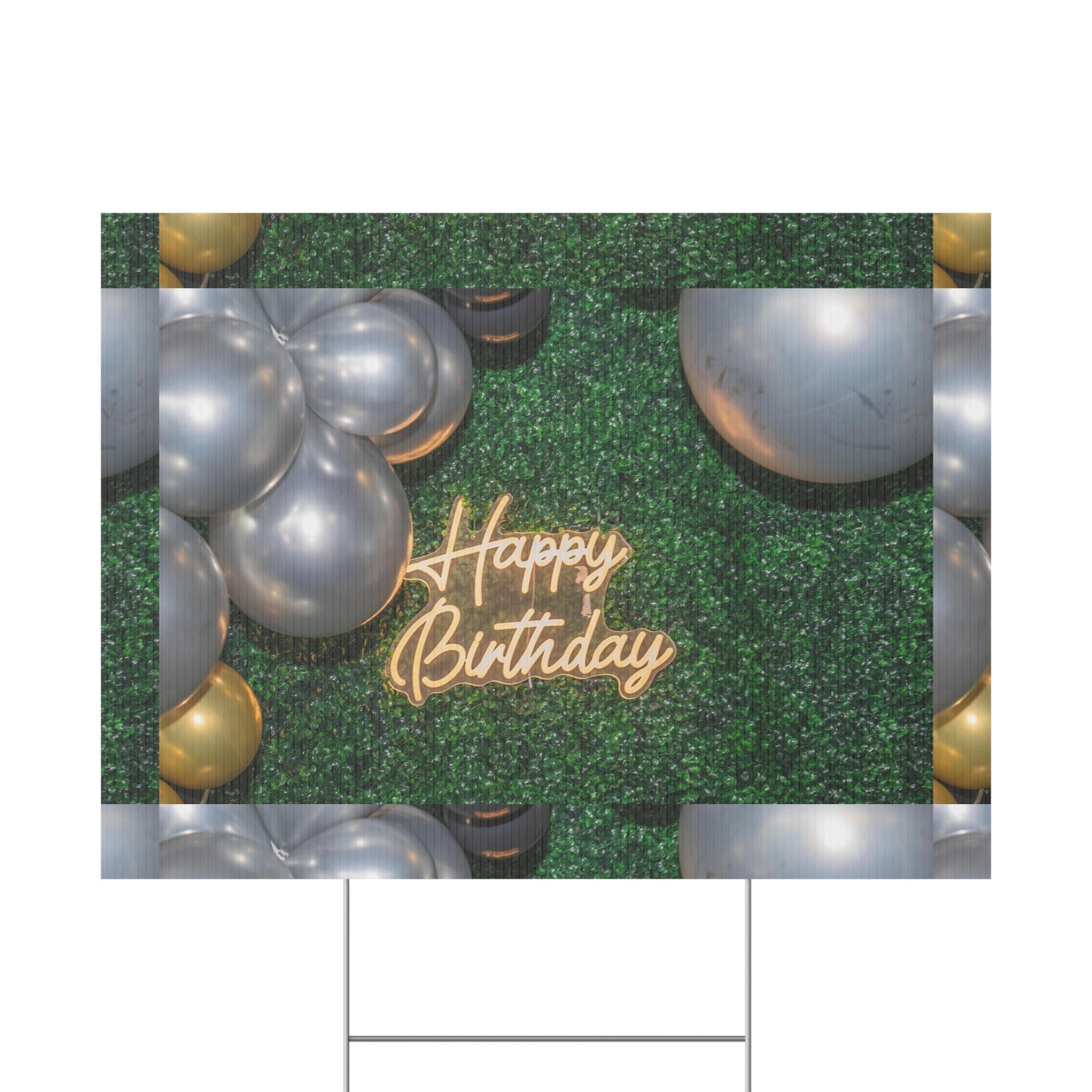 Plastic Yard Sign