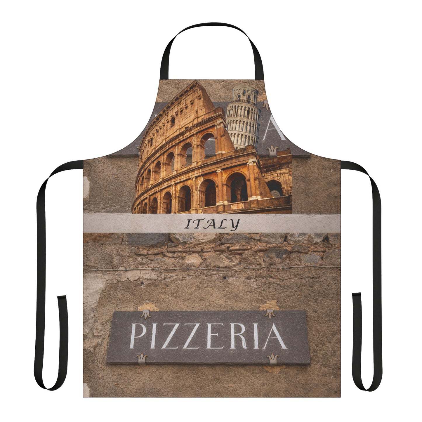 Apron, 5-Color Straps (AOP)