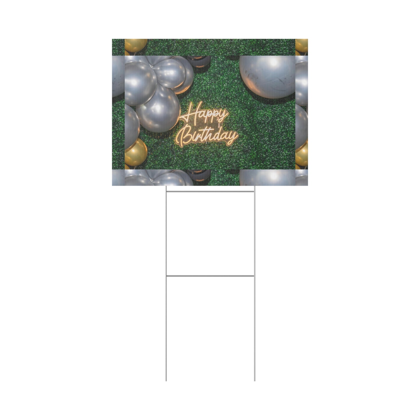 Plastic Yard Sign