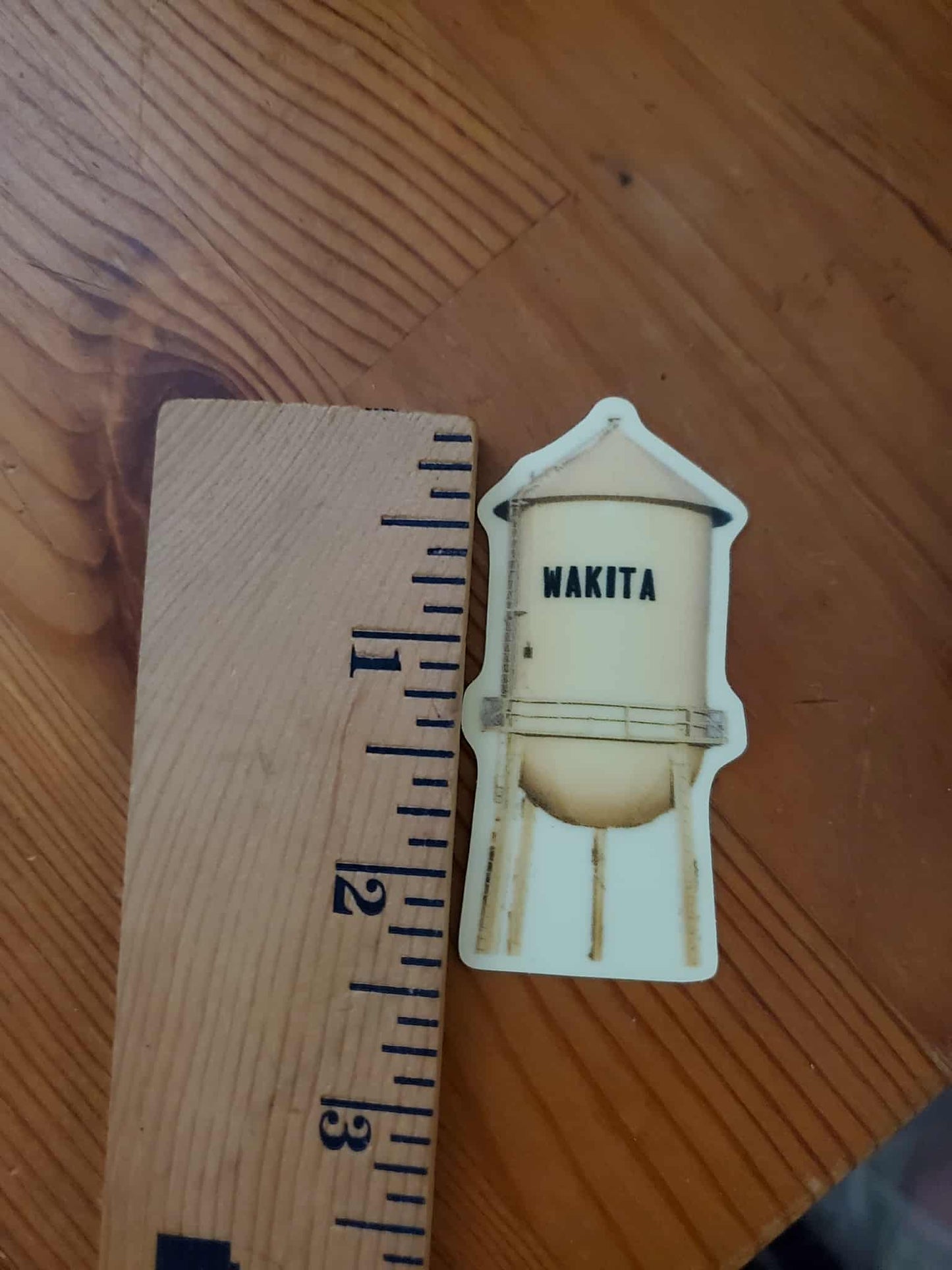GLOW IN THE DARK WAKITA OKLAHOMA STICKER