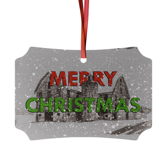 Merry Christmas Aluminum Ornaments - Festive Holiday Decorations (1pc, 5pcs, 10pcs, 20pcs)