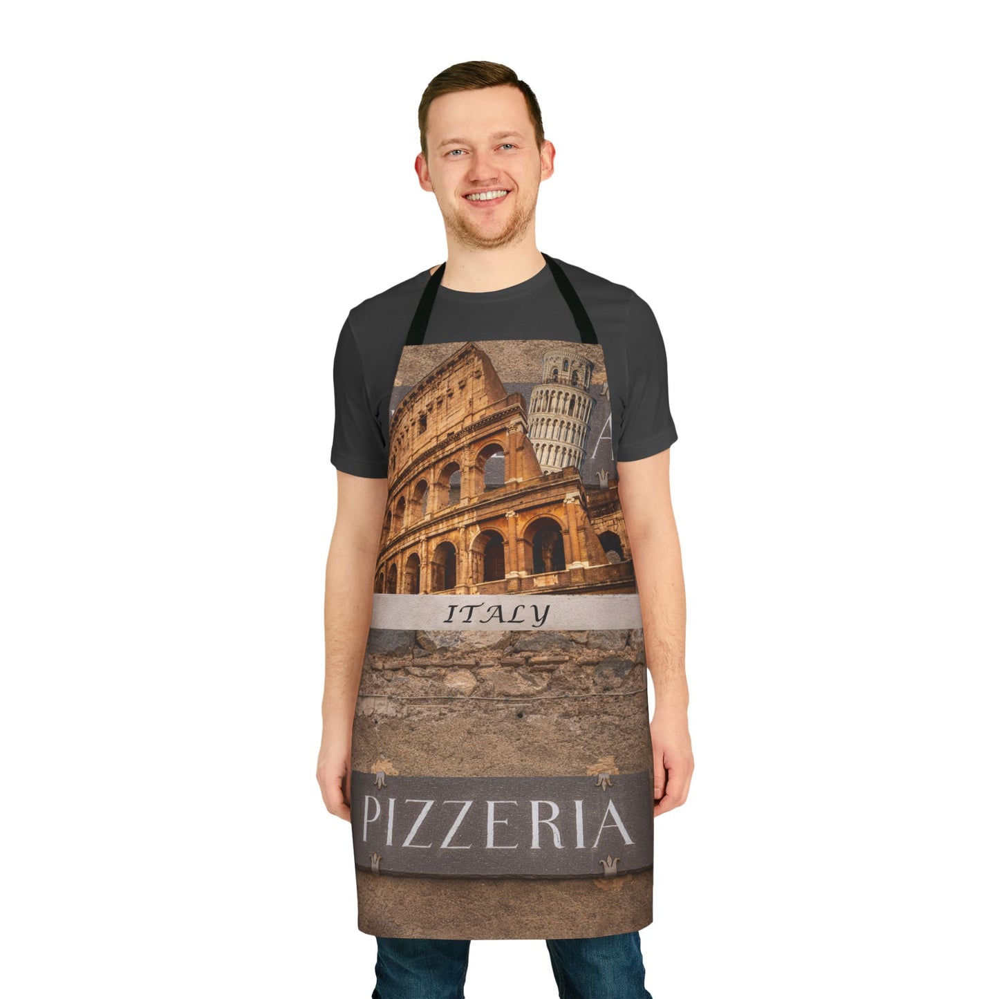 Apron, 5-Color Straps (AOP)
