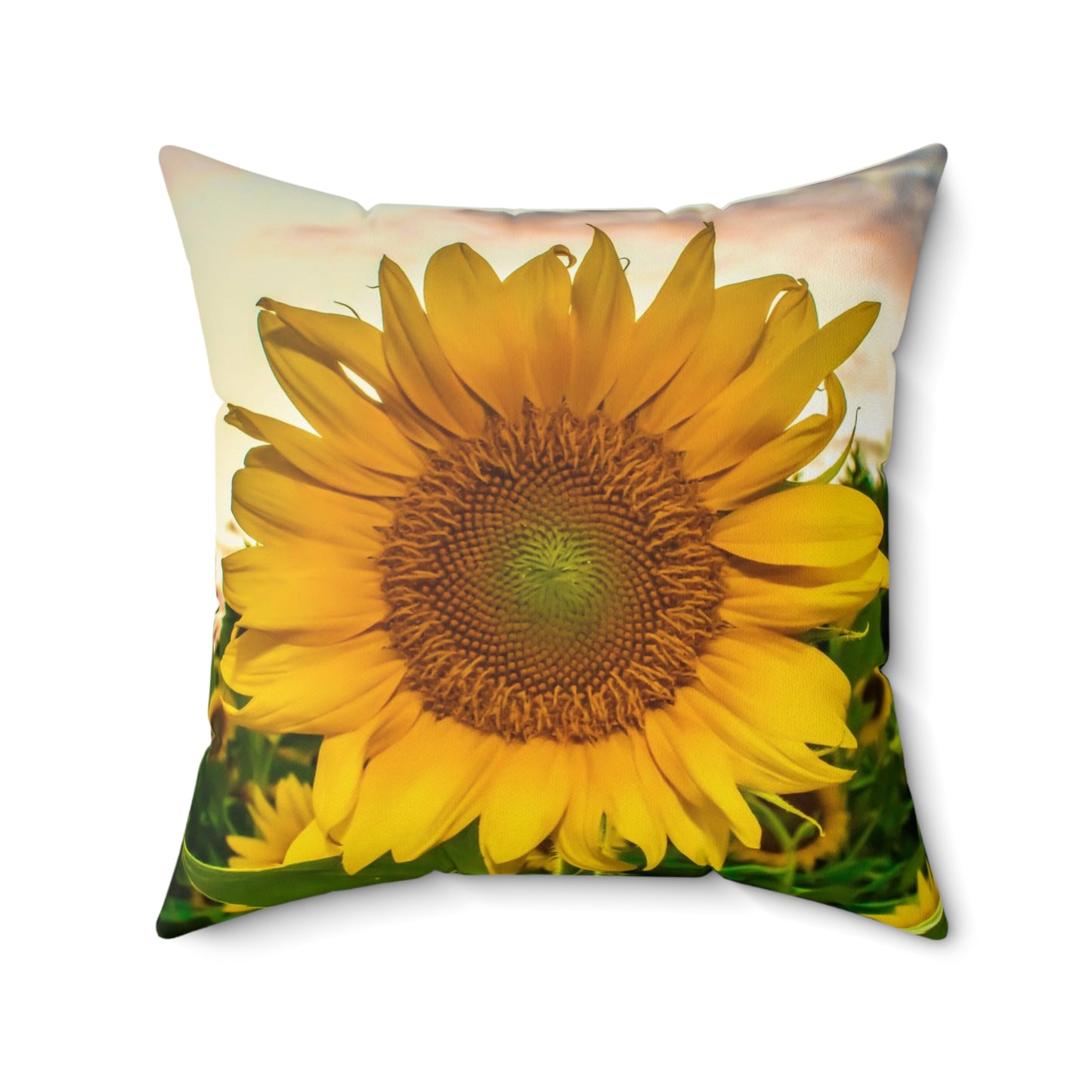 Spun Polyester Square Pillow