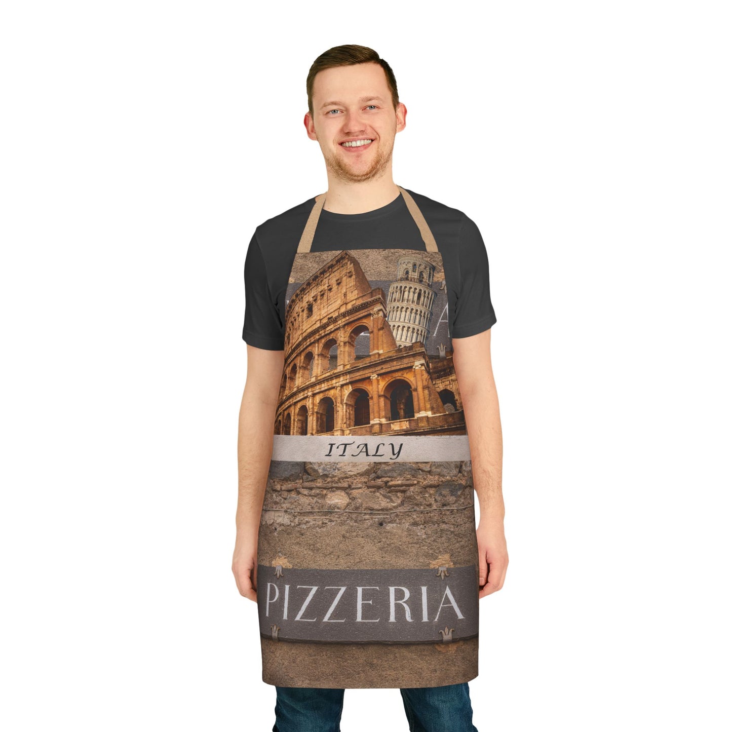 Apron, 5-Color Straps (AOP)
