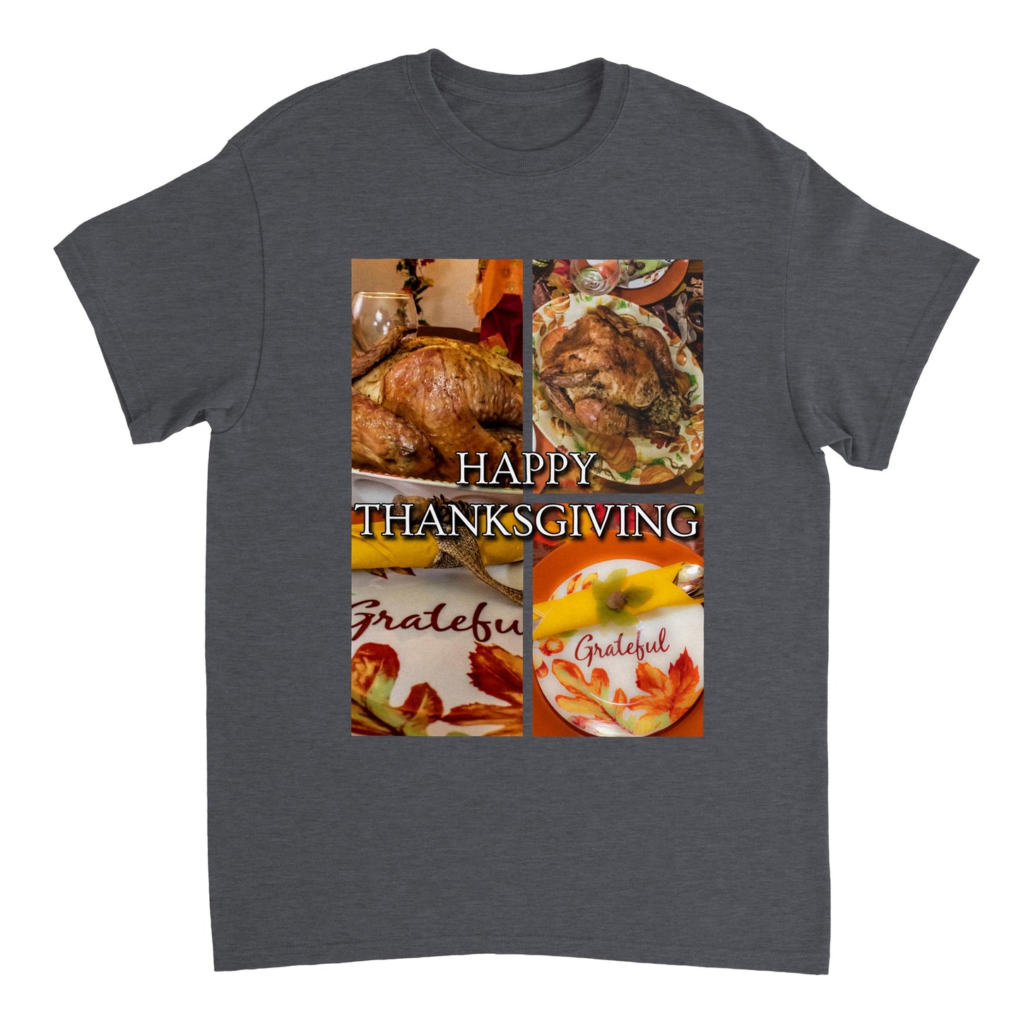 Thanksgiving Heavyweight Unisex Crewneck T-shirt