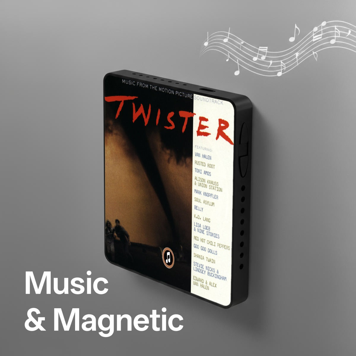 New Magnetic Music Fridge Sticker