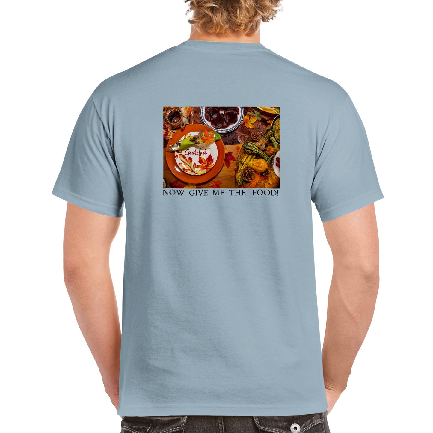 Thanksgiving Heavyweight Unisex Crewneck T-shirt