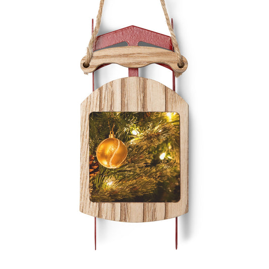 Sled Ornaments