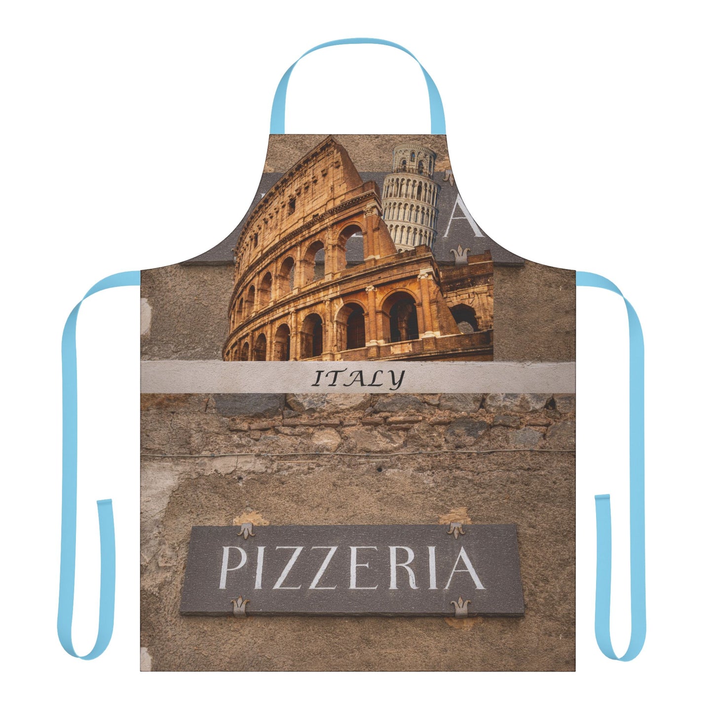 Apron, 5-Color Straps (AOP)