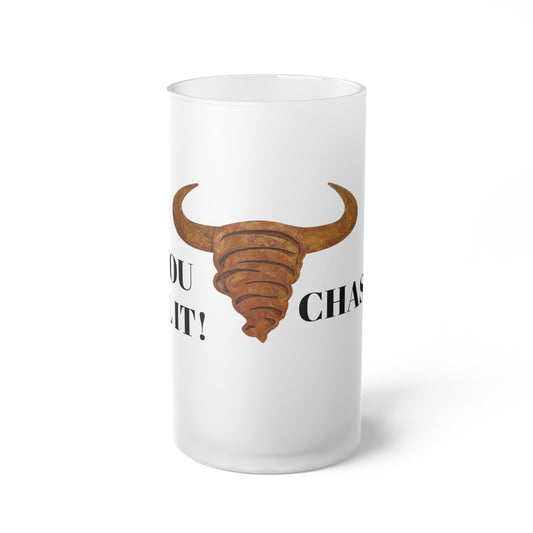 Frosted Glass Beer Mug