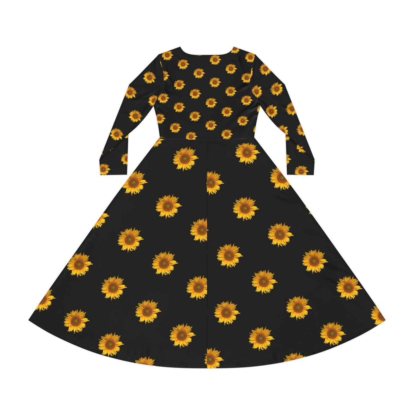 Women's Long Sleeve Dance Dress (AOP)