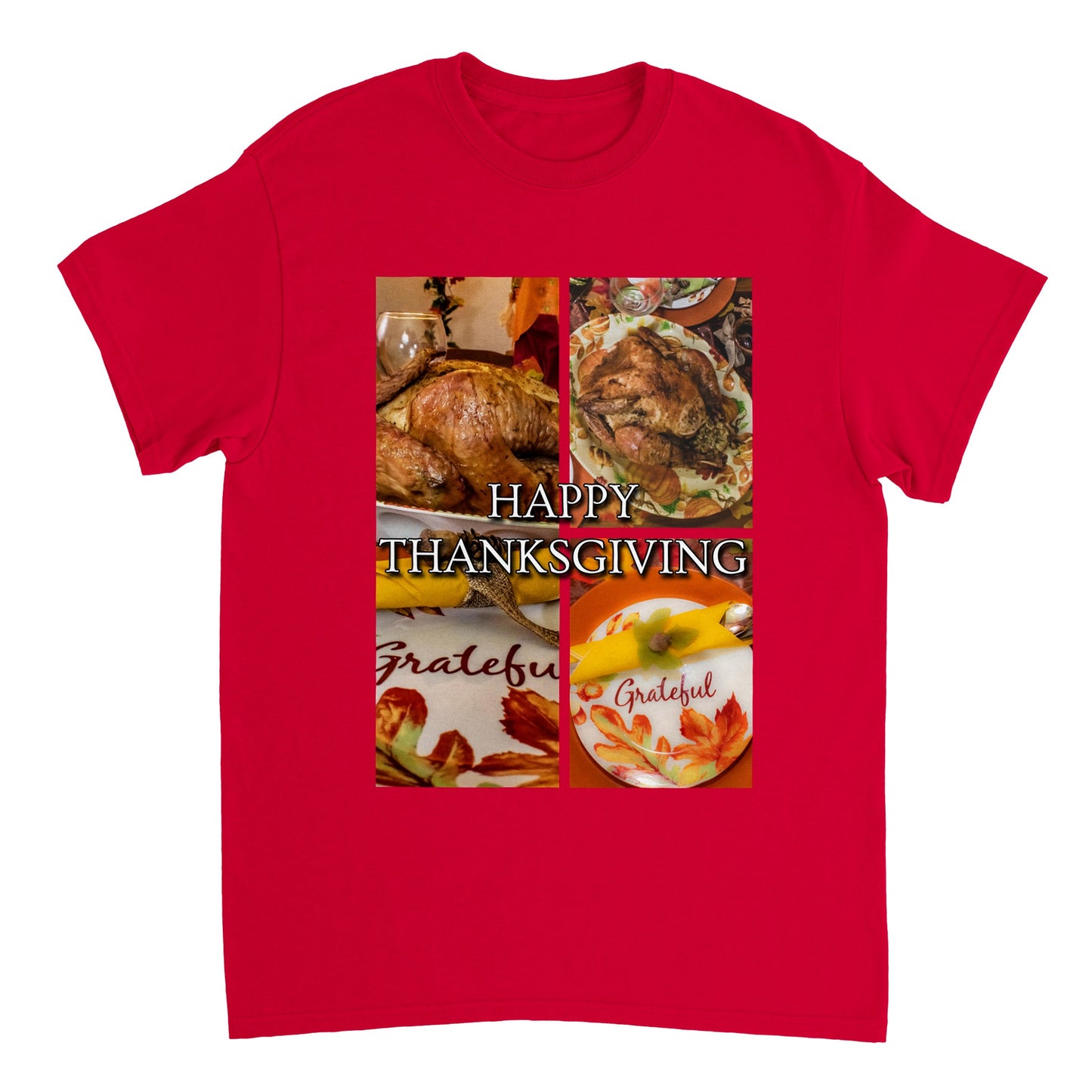 Thanksgiving Heavyweight Unisex Crewneck T-shirt