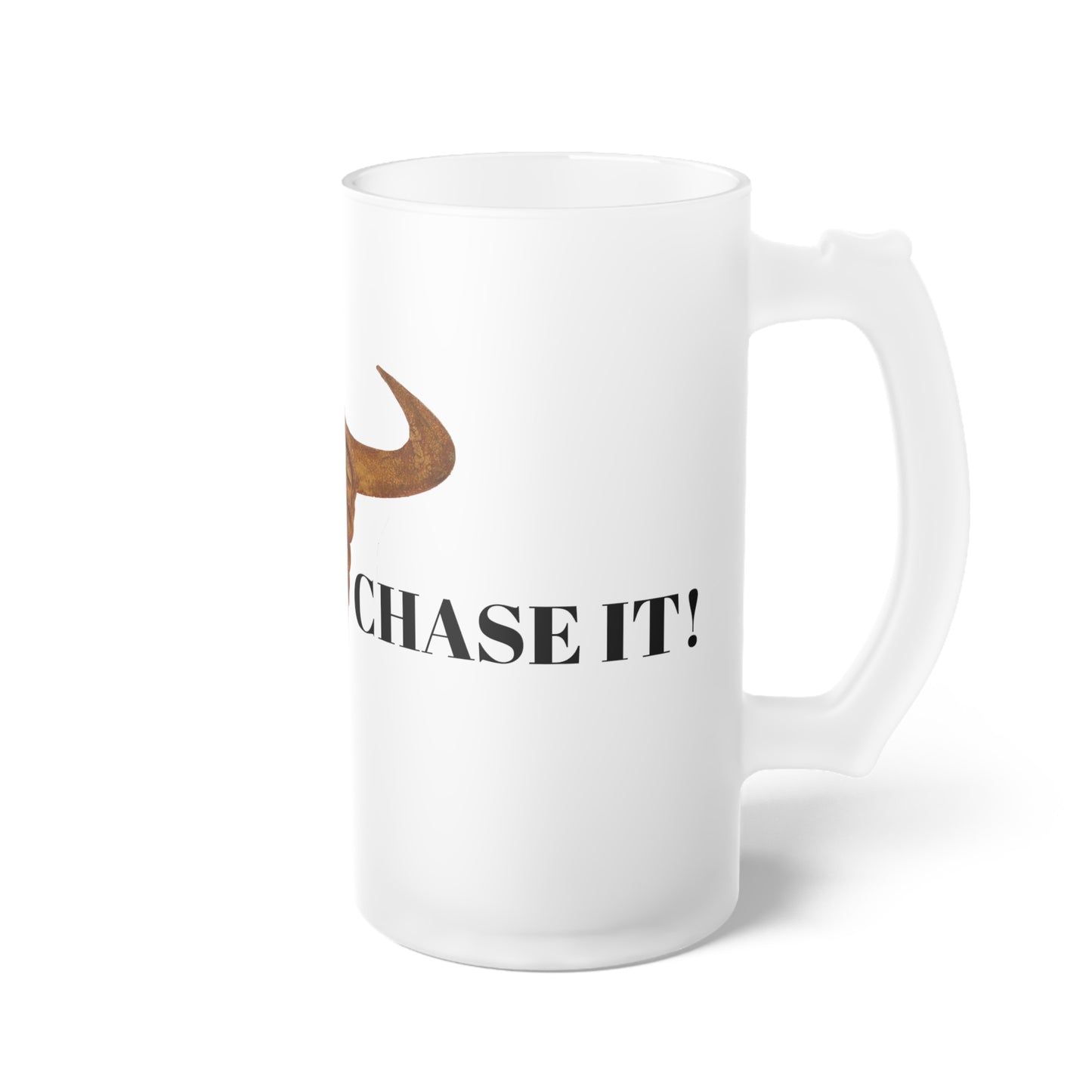 Frosted Glass Beer Mug