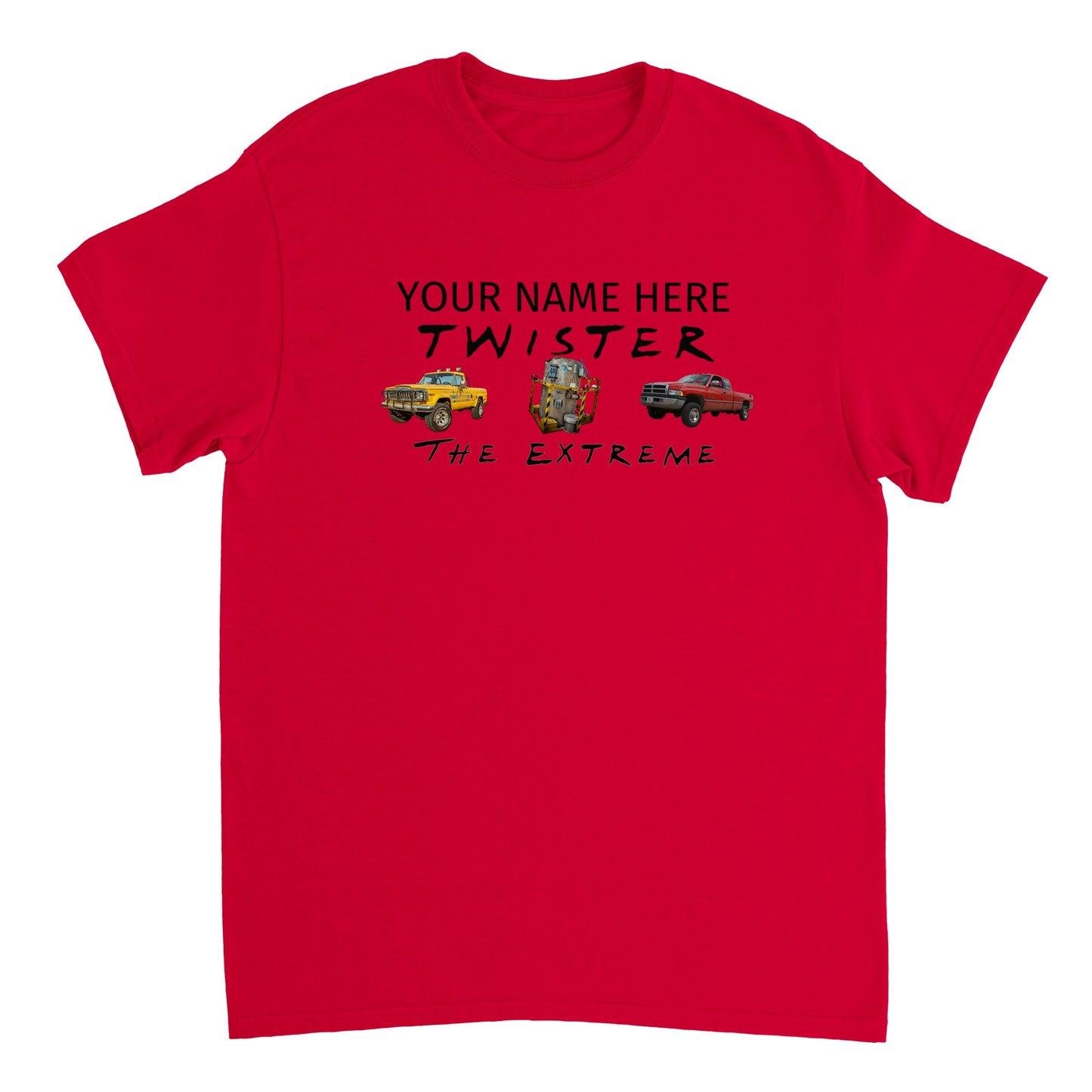 Heavyweight Unisex Crewneck T-shirt DO NOT PURCHASE UNTILL I CHANGE THE "YOUR NAME HERE"