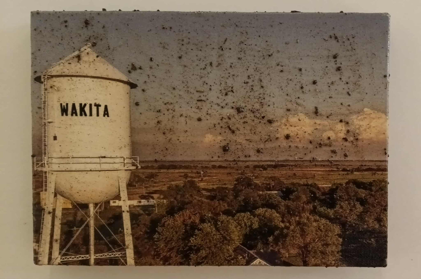 WAKITA OKLAHOMA WATER TOWER WAKITA DIRT