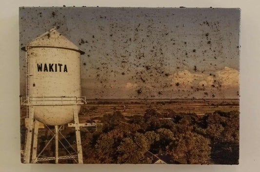 WAKITA OKLAHOMA WATER TOWER WAKITA DIRT