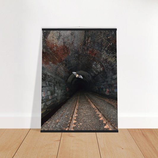 Classic Semi-Glossy Paper Poster with Hanger
