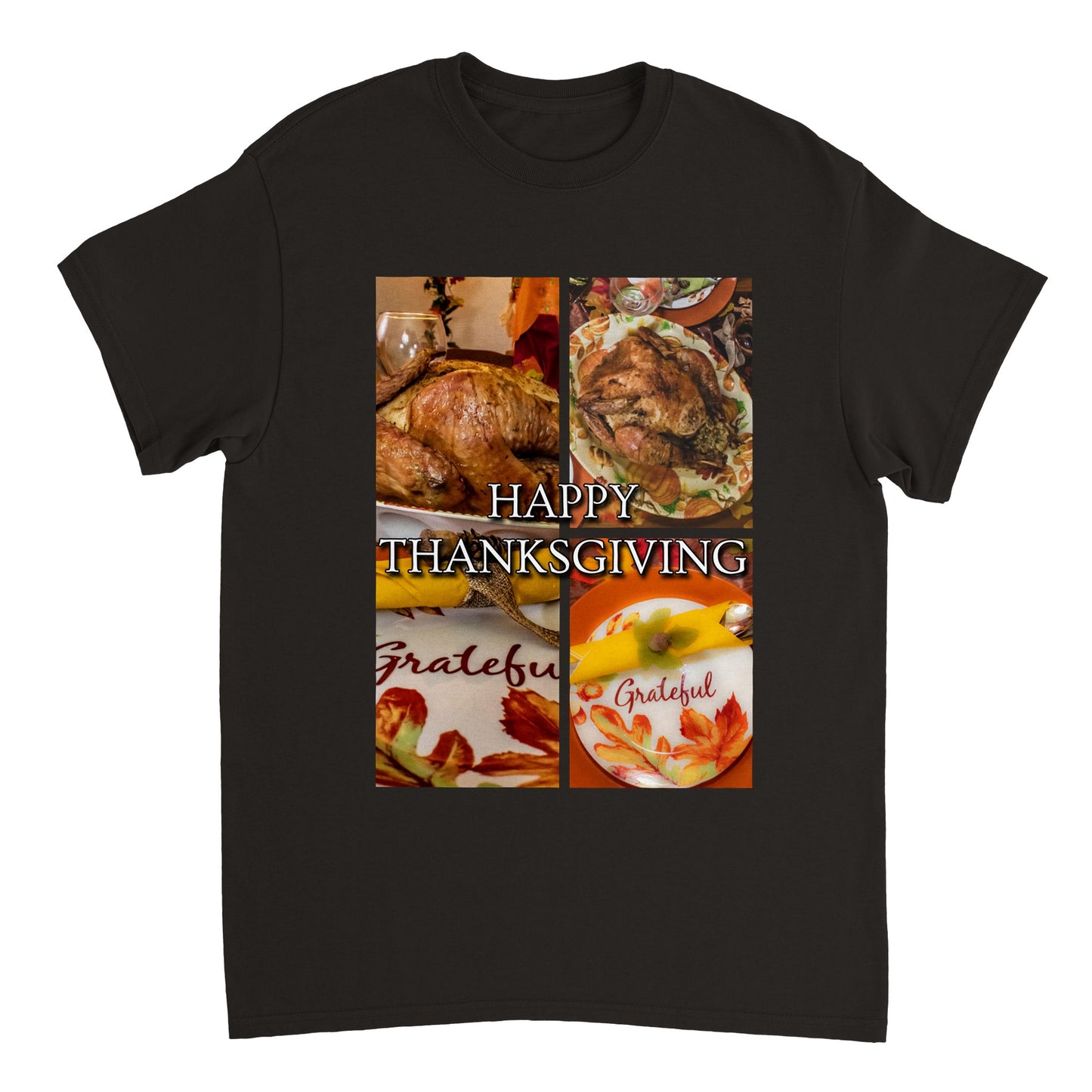 Thanksgiving Heavyweight Unisex Crewneck T-shirt