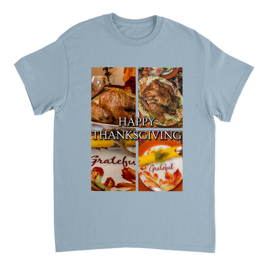 Thanksgiving Heavyweight Unisex Crewneck T-shirt
