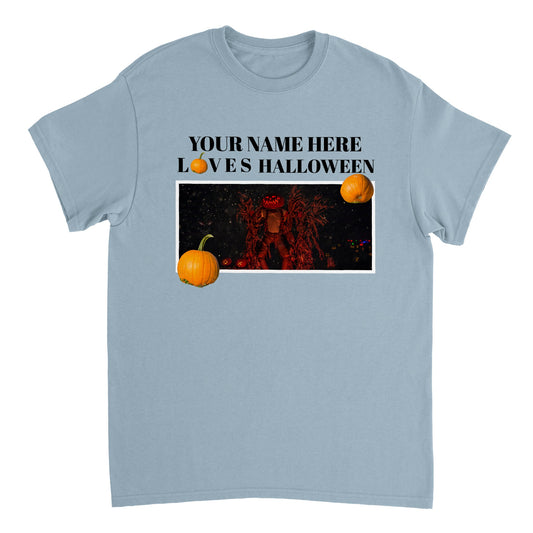 Heavyweight Unisex Crewneck T-shirt DO NOT PURCHASE UNTILL I CHANGE THE "YOUR NAME HERE"