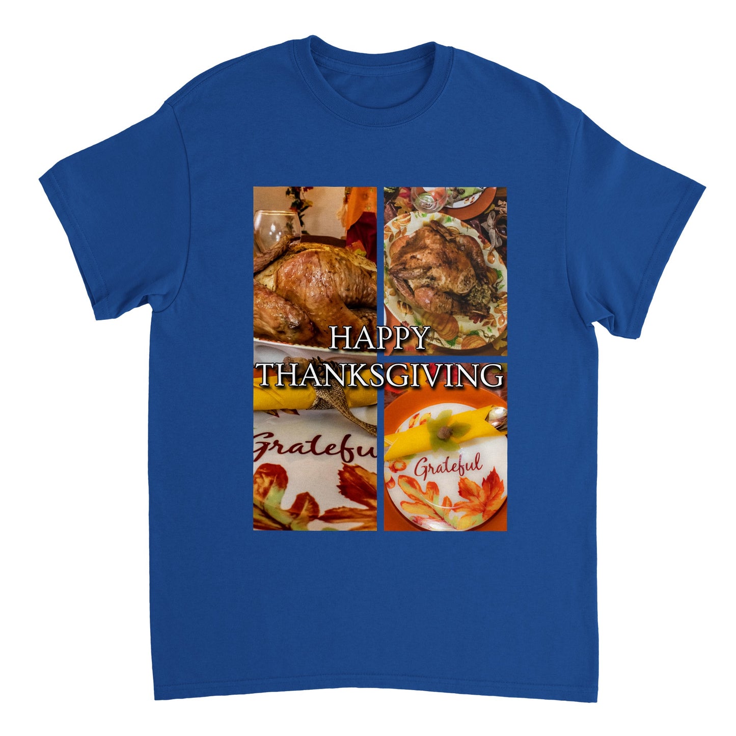 Thanksgiving Heavyweight Unisex Crewneck T-shirt