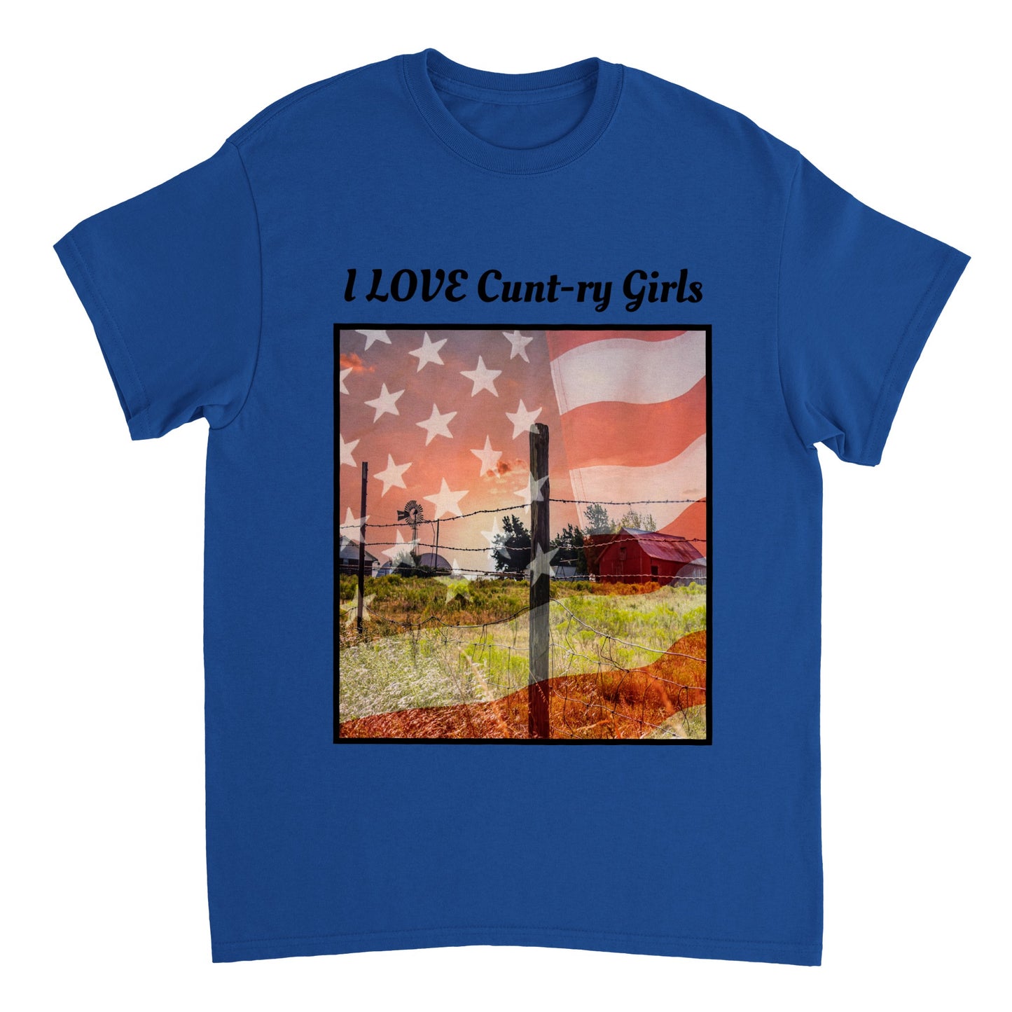 I lOVE TOP Heavyweight Unisex Crewneck T-shirt