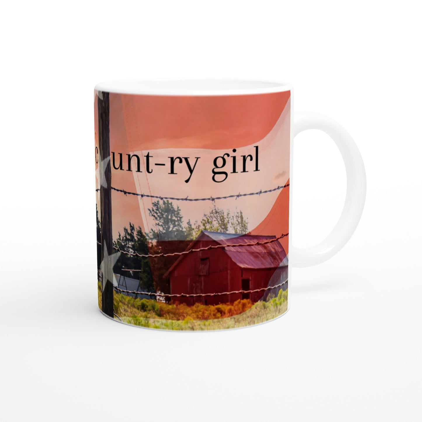 I'm a country girl 11oz Ceramic Mug