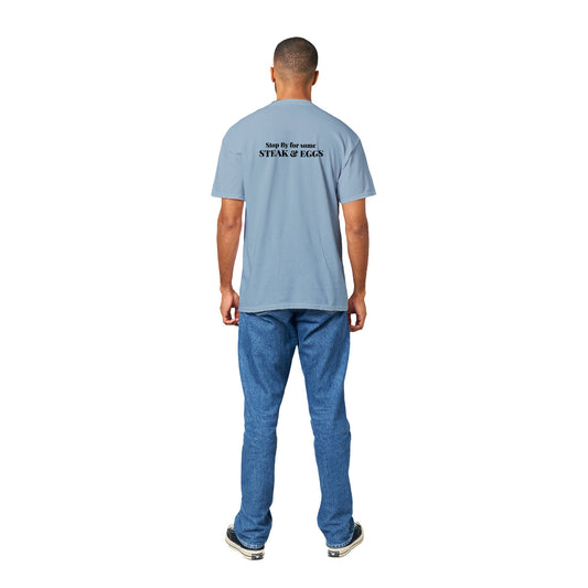 STOP ON BY Heavyweight Unisex Crewneck T-shirt