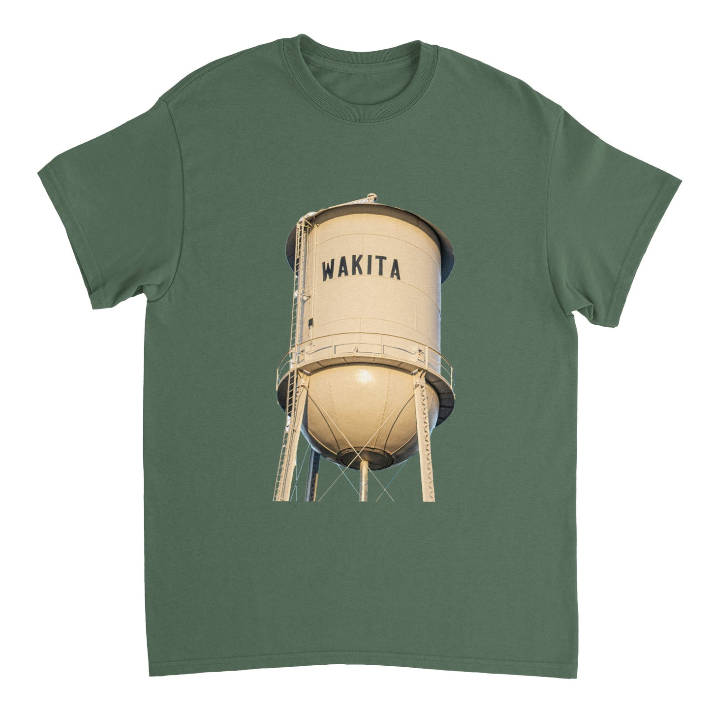 STOP ON BY Heavyweight Unisex Crewneck T-shirt