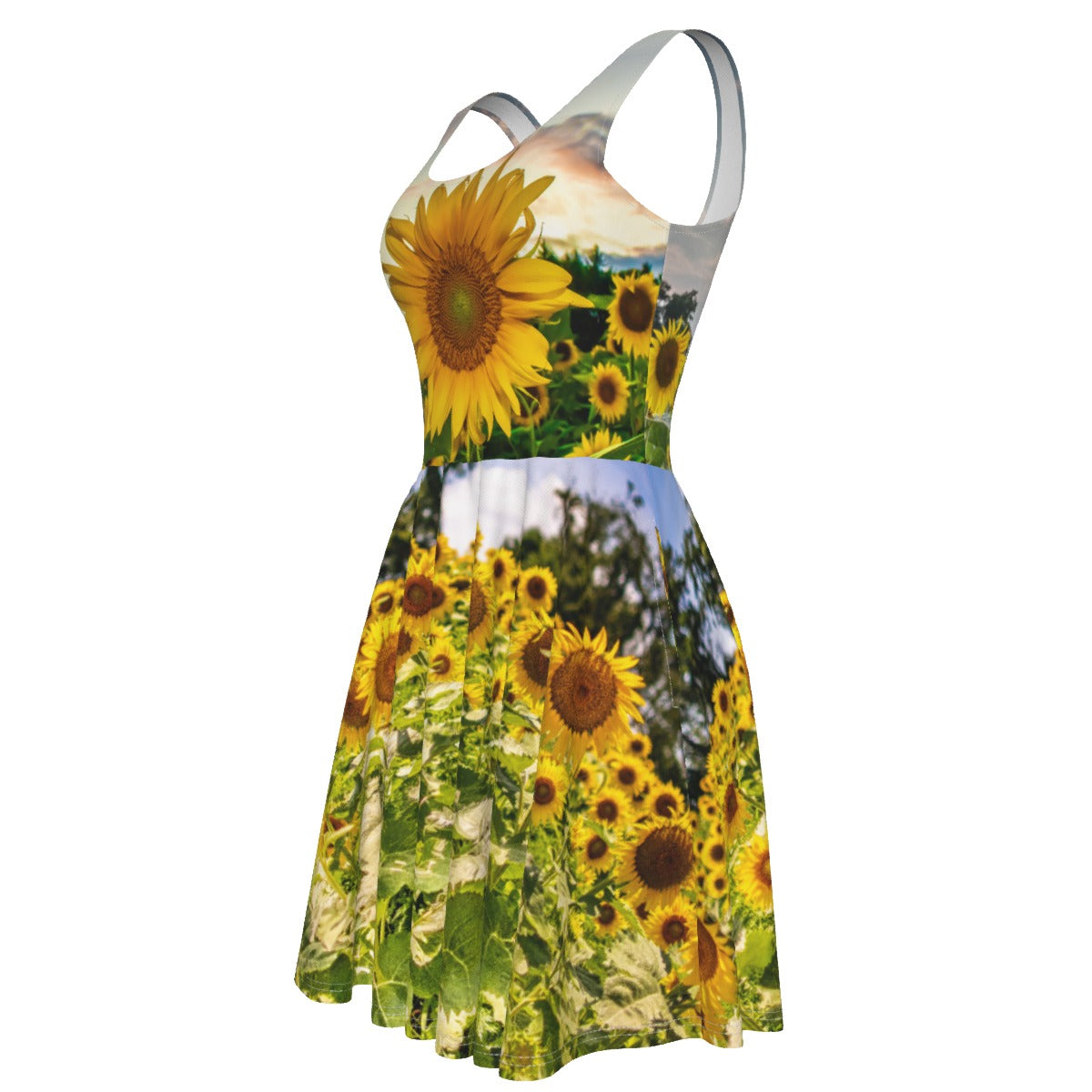 All-Over Print Women's Tank Vest Dress