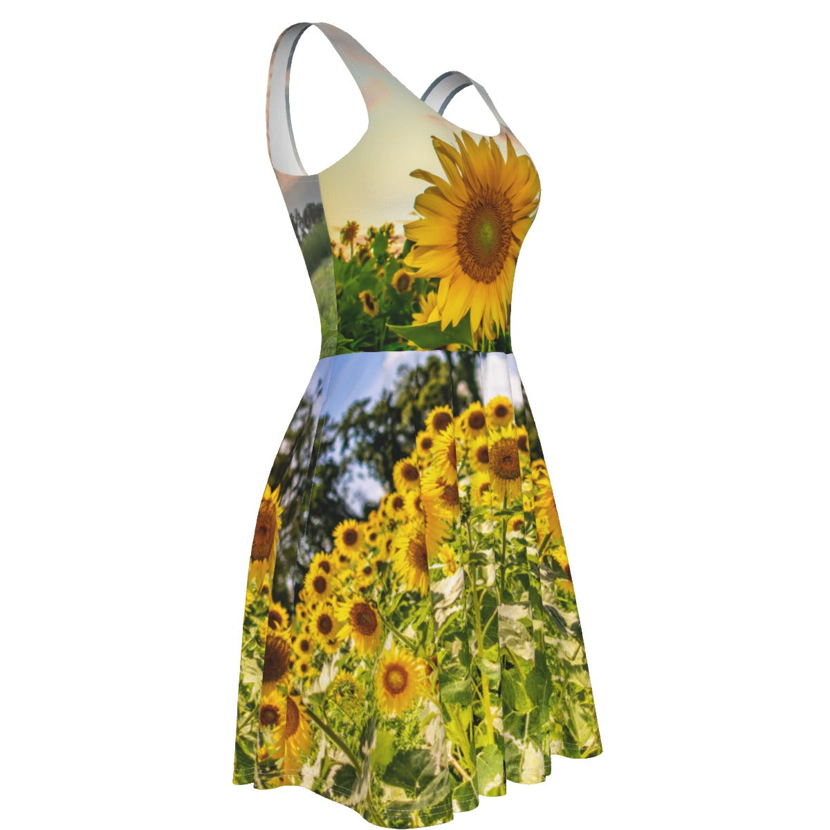All-Over Print Women's Tank Vest Dress