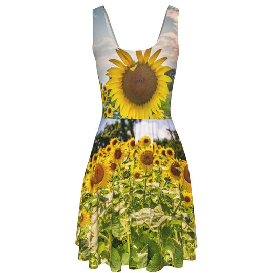 All-Over Print Women's Tank Vest Dress