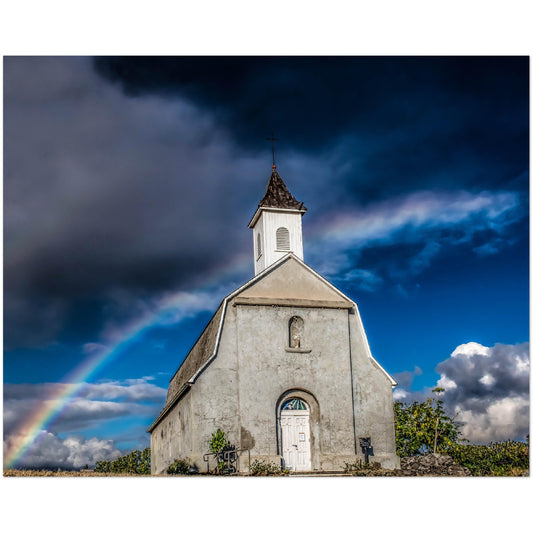 Hawaii RAINBOW Premium Matte Paper Poster