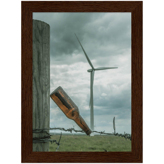 Premium Matte Paper Wooden Framed Poster