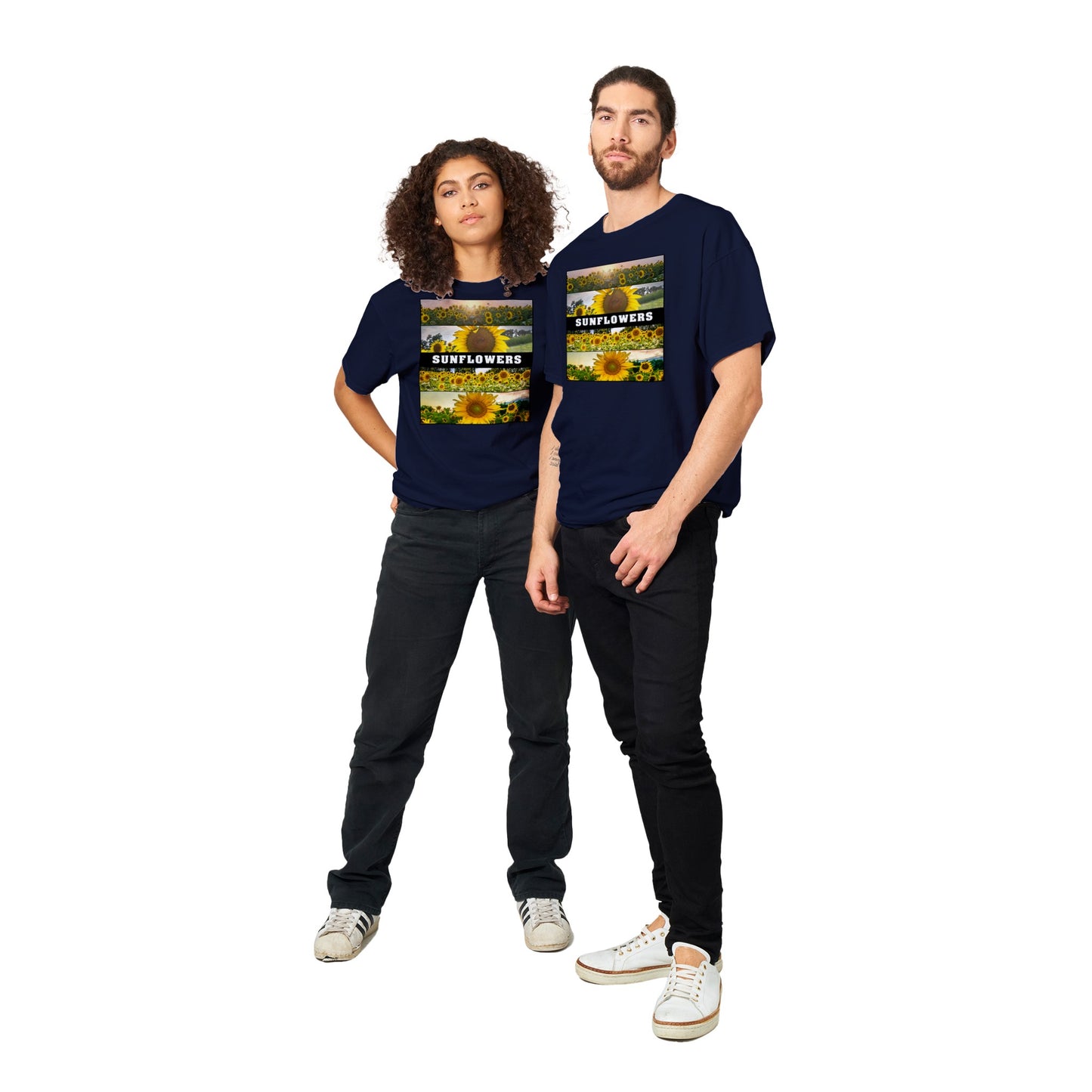 Sunflowers Heavyweight Unisex Crewneck T-shirt