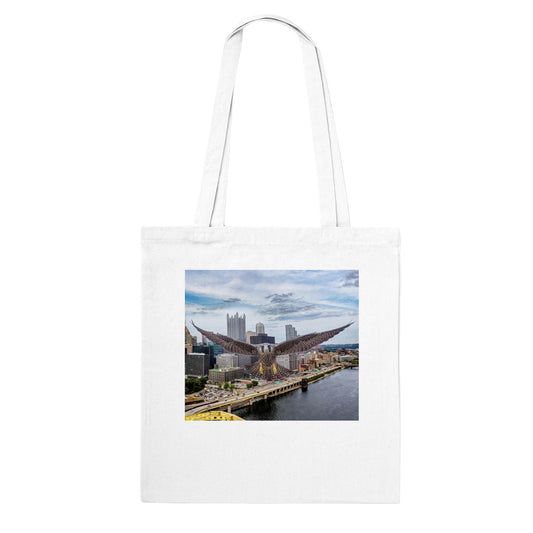 Bird over Pittsburgh Classic Tote Bag