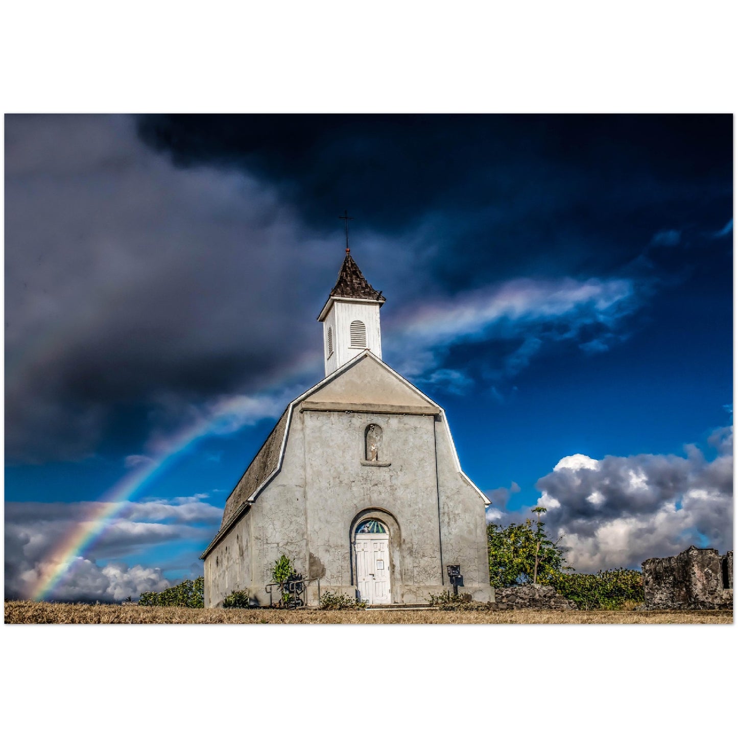 Hawaii RAINBOW Premium Matte Paper Poster