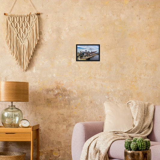 Premium Matte Paper Wooden Framed Poster