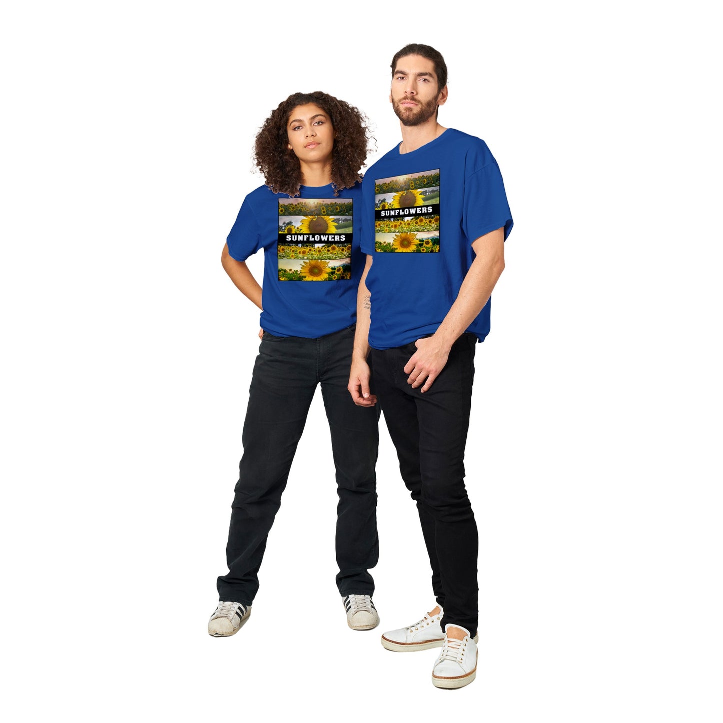 Sunflowers Heavyweight Unisex Crewneck T-shirt