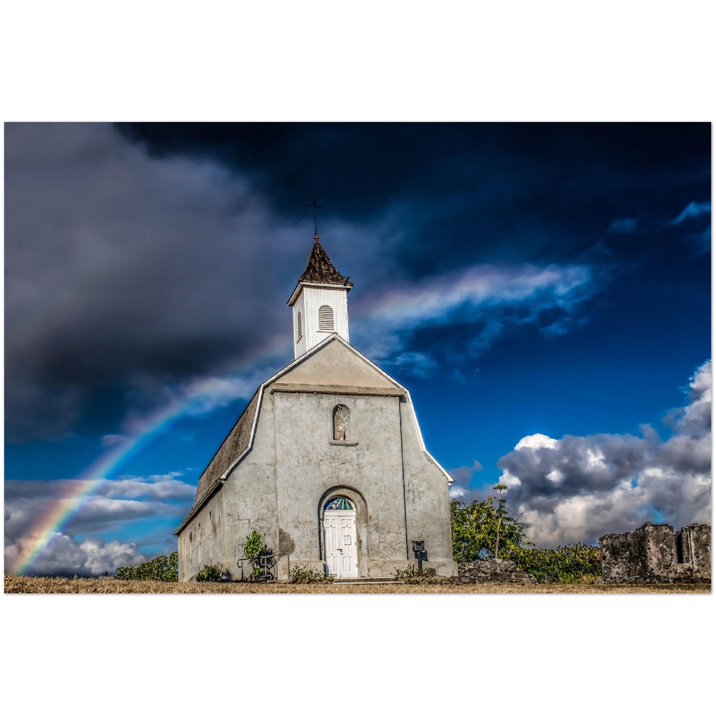 Hawaii RAINBOW Premium Matte Paper Poster