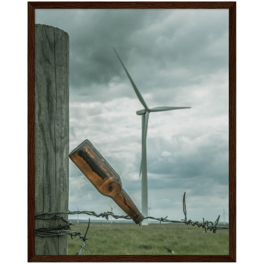 Premium Matte Paper Wooden Framed Poster
