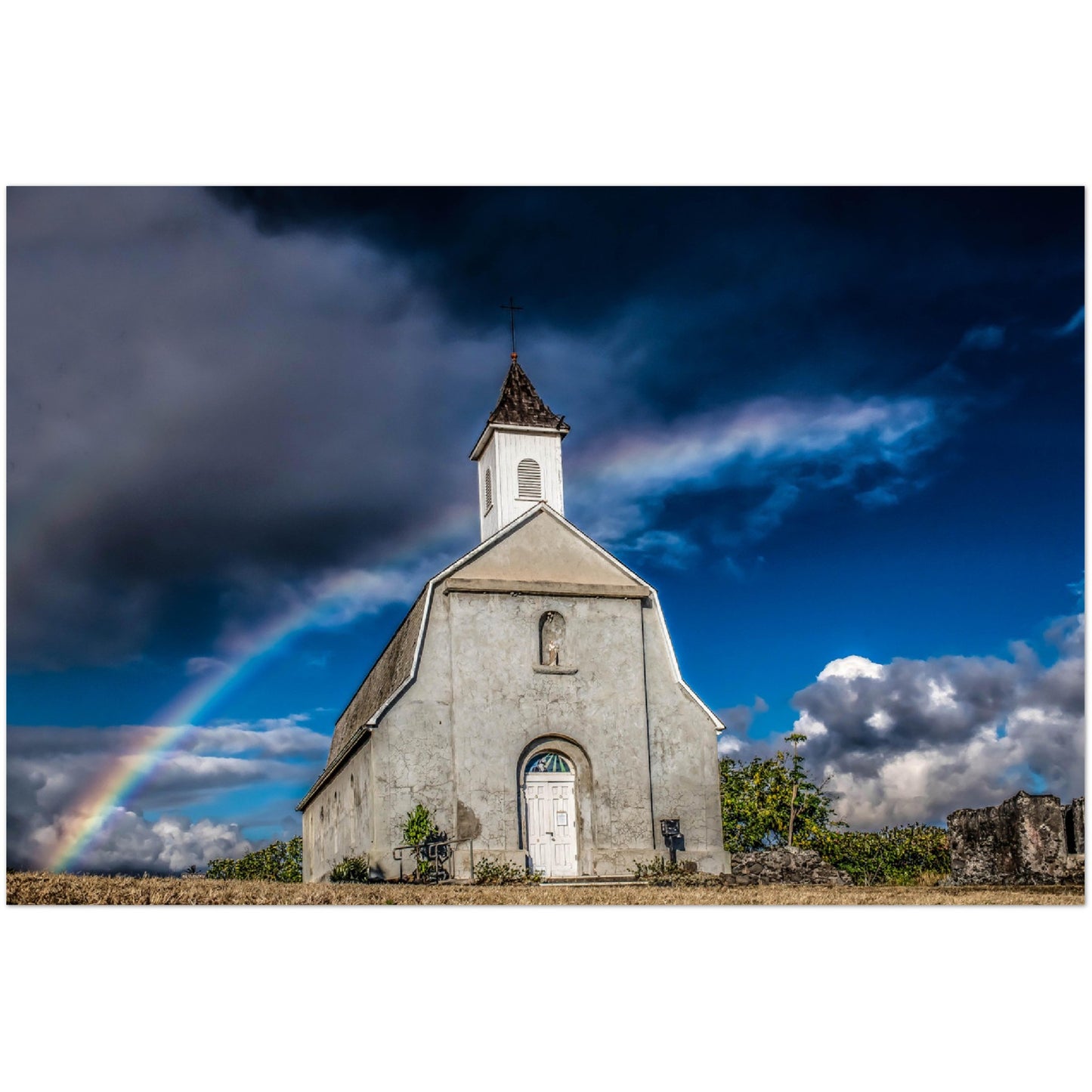 Hawaii RAINBOW Premium Matte Paper Poster
