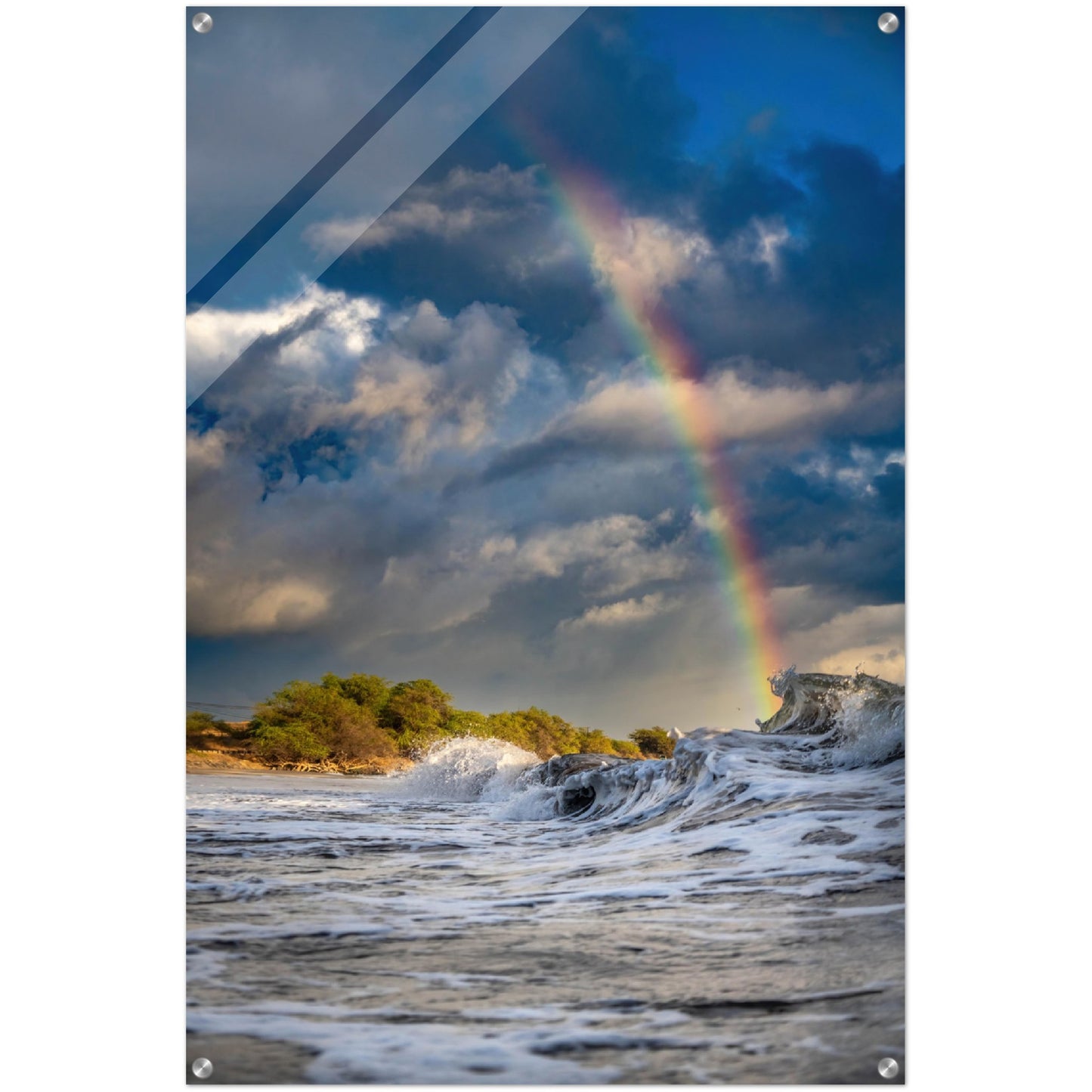 Rainbow print of Hawaii Acrylic Print