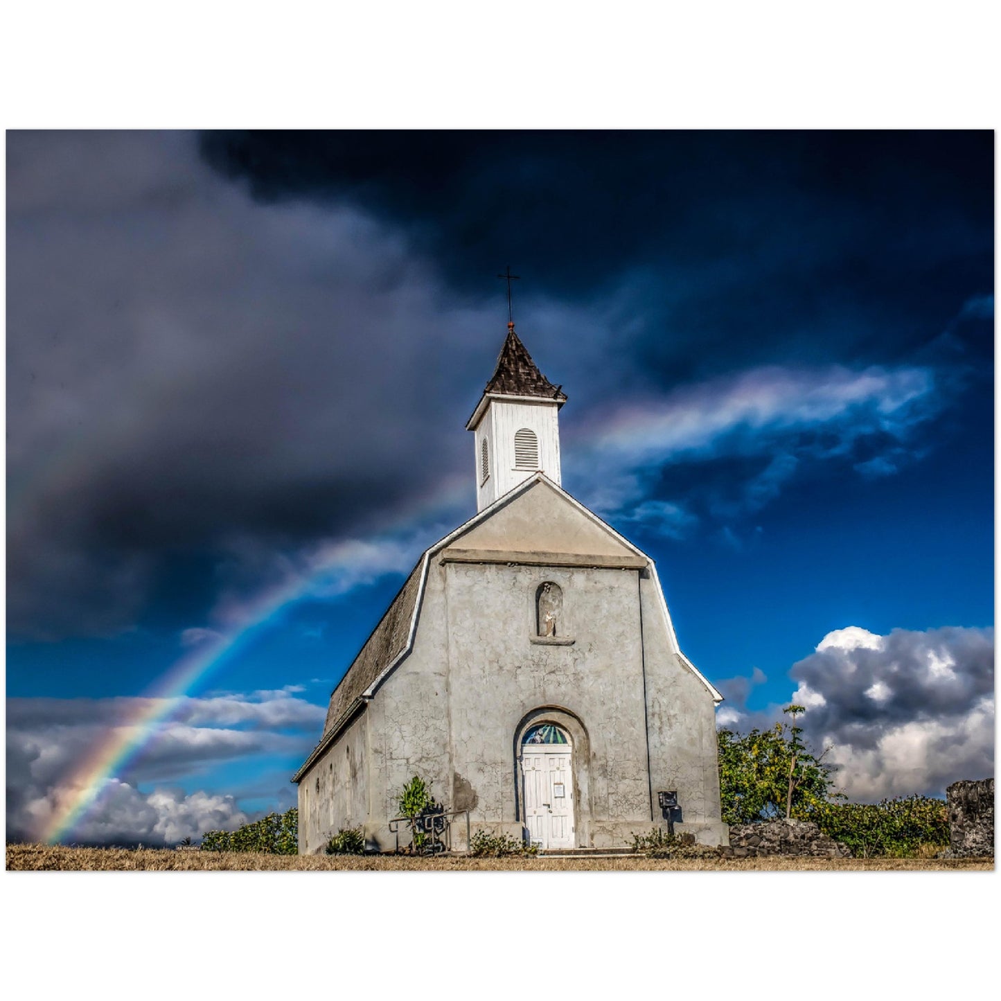 Hawaii RAINBOW Premium Matte Paper Poster