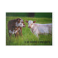 Rustic Glass Cutting Board | 'Eat More Chicken' Design for Farm Lovers & Home Chefs