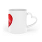 Goodnight Heart Mug — Red Heart Graphic Coffee Cup, Romantic Gift for Valentines & Bedtime