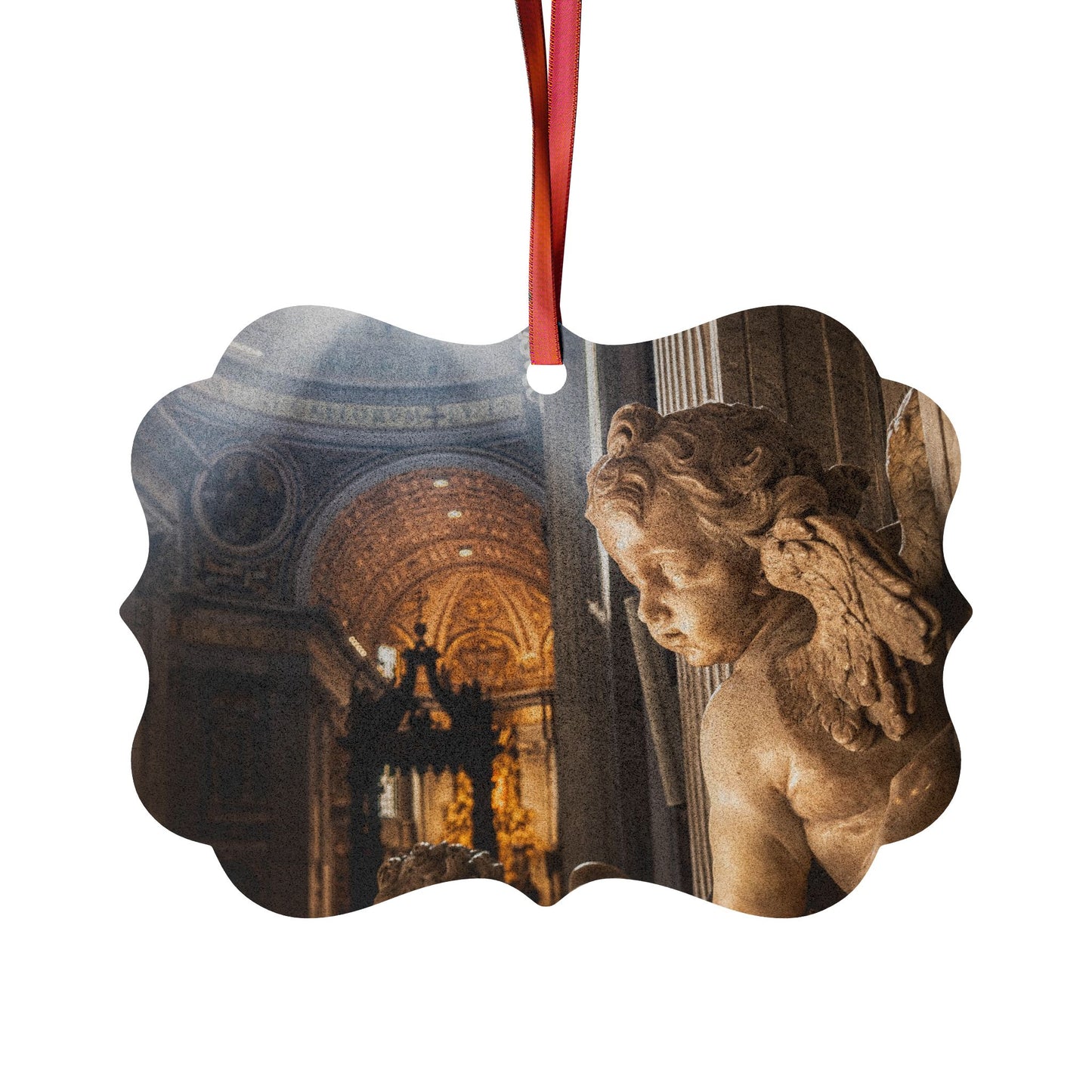 Elegant Photo Aluminum Ornaments for Holiday Decor - 1pc, 5pcs, 10pcs, 20pcs
