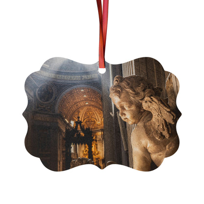 Elegant Photo Aluminum Ornaments for Holiday Decor - 1pc, 5pcs, 10pcs, 20pcs