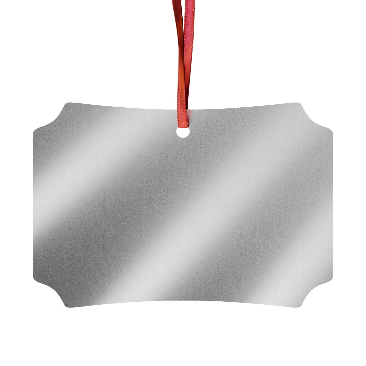 Elegant Photo Aluminum Ornaments for Holiday Decor - 1pc, 5pcs, 10pcs, 20pcs