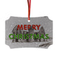 Merry Christmas Aluminum Ornaments - Festive Holiday Decorations (1pc, 5pcs, 10pcs, 20pcs)